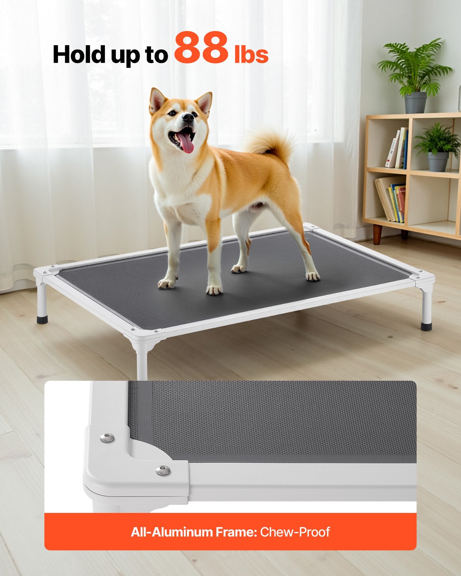 Pakeliama lova šunims VEVOR YL-PB-027-L, iki 40 kg