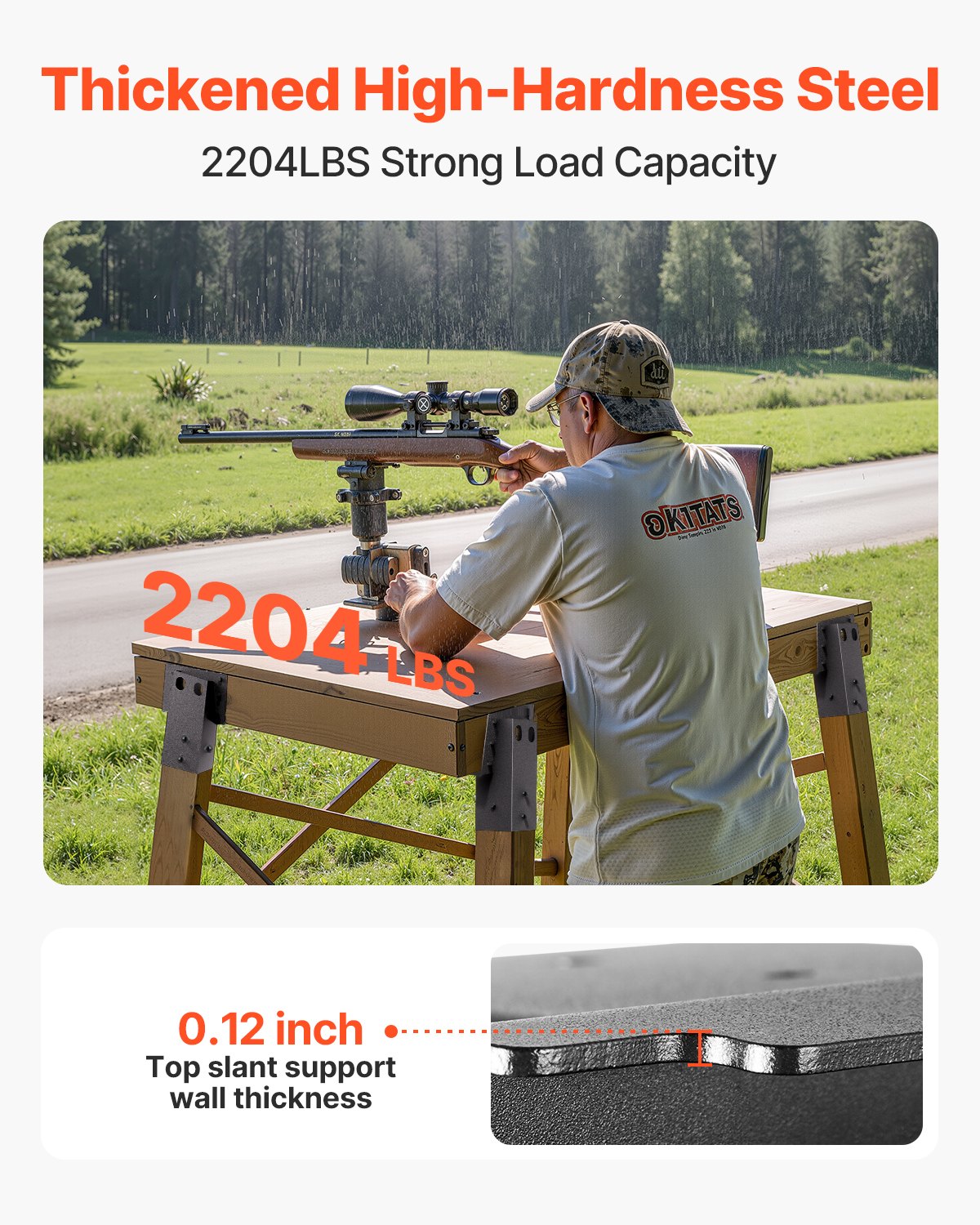 Platformos laikikliai VEVOR GJPT-4IN-8, 1000 kg keliamoji galia
