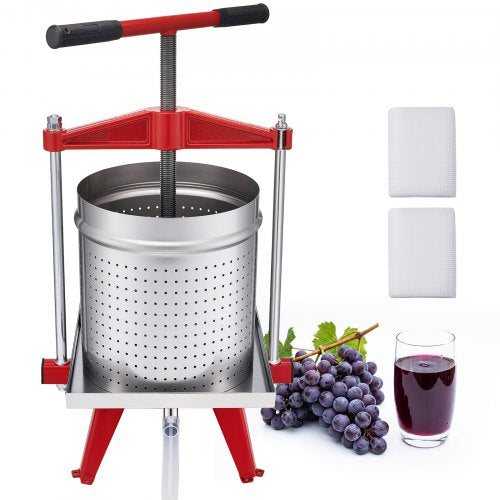 Vaisių ir vyno presas VEVOR LD-BP1501, 15 l