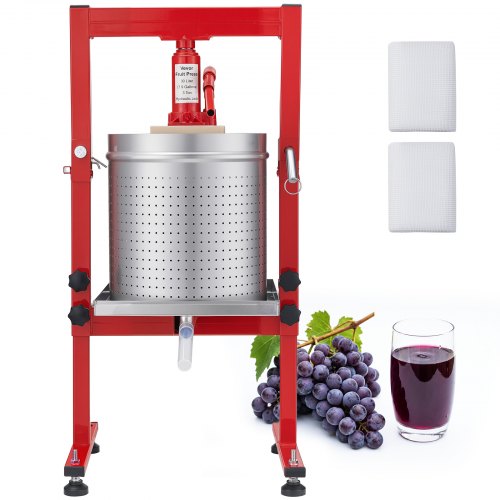 Hidraulinis vaisių ir vyno presas VEVOR LD-HFP3001, 30 l