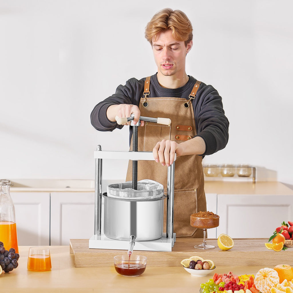 Vaisių ir vyno presas VEVOR LD-SS5, 5 l