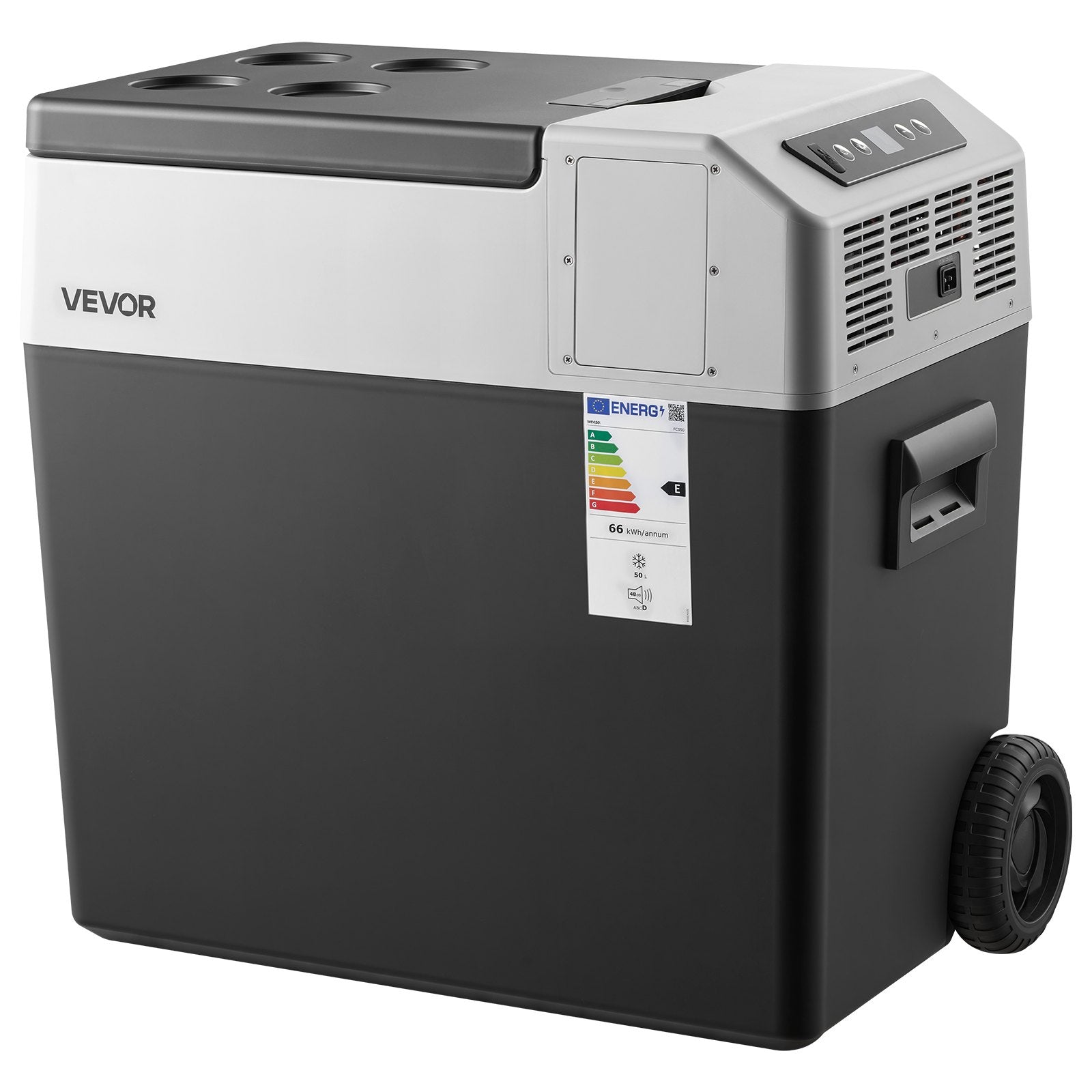 Automobilinis šaldytuvas VEVOR FC050, 50 l talpa