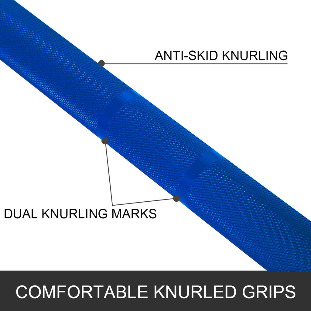 Olimpinis grifas Vevor 2m Blue, 15 kg