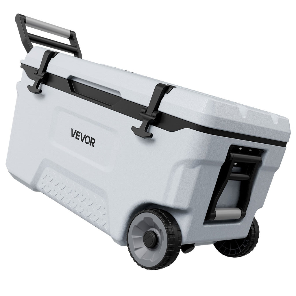 Šaltkrepšis su ratukais VEVOR HS913, 49 l