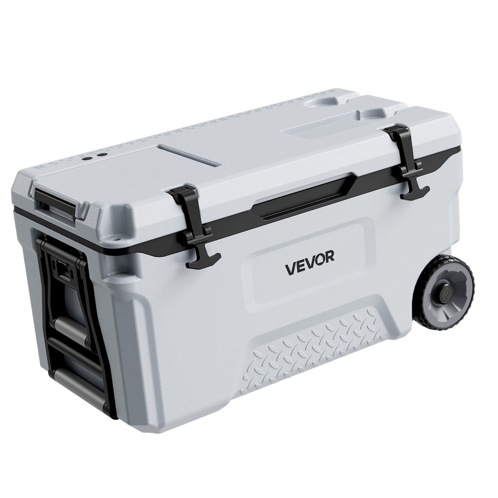 Šaltkrepšis su ratukais VEVOR HS913, 49 l