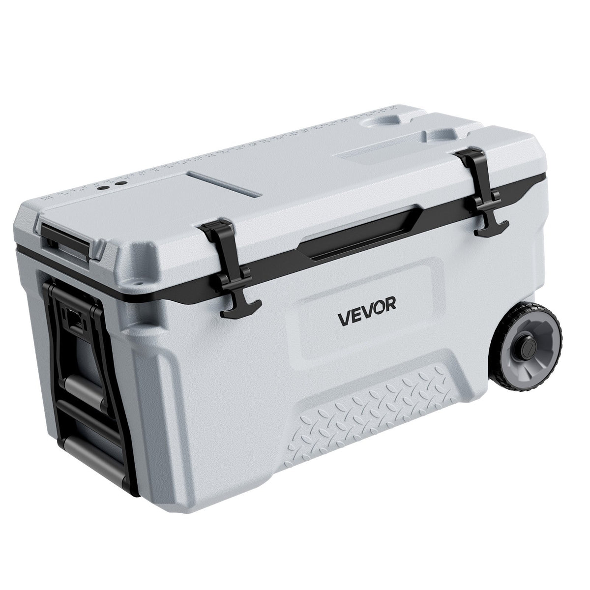 Šaltkrepšis su ratukais VEVOR HS913, 49 l