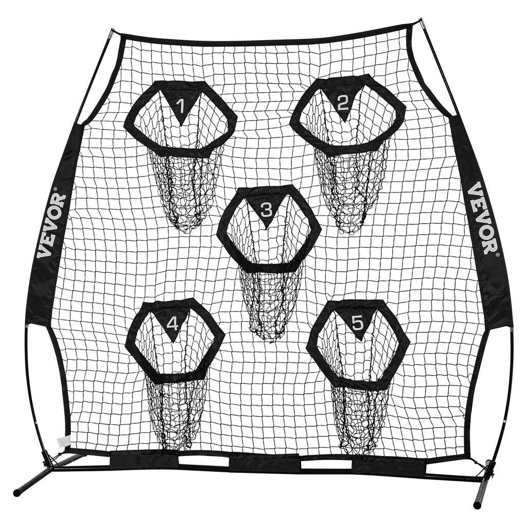 Amerikietiško futbolo treniruočių tinklas VEVOR DKS-6601B, 1,8 x 1,8 m