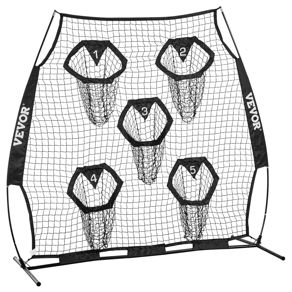 Amerikietiško futbolo treniruočių tinklas VEVOR DKS-6601B, 1,8 x 1,8 m