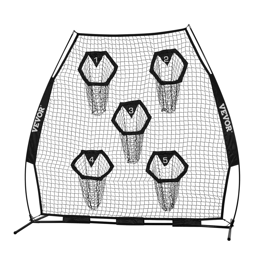 Futbolo treniruočių tinklas VEVOR DKS-7701B, 2133,6 x 2133,6 mm