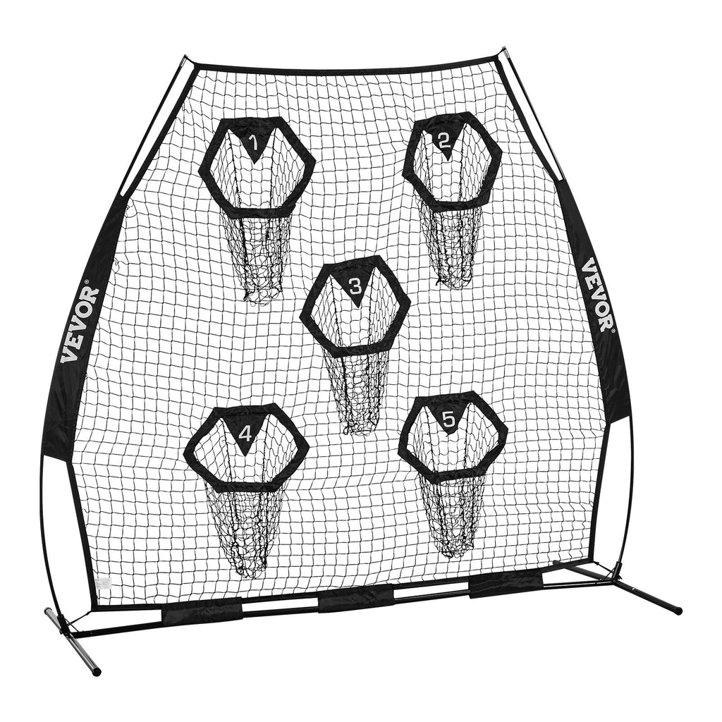 Futbolo treniruočių tinklas VEVOR DKS-7701B, 2133,6 x 2133,6 mm