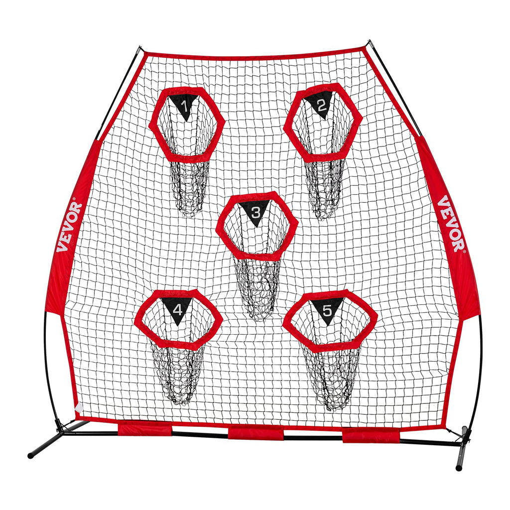 Amerikietiško futbolo metimo treniruoklis VEVOR SSPDYGLQ002, 2133,6 x 2133,6 mm