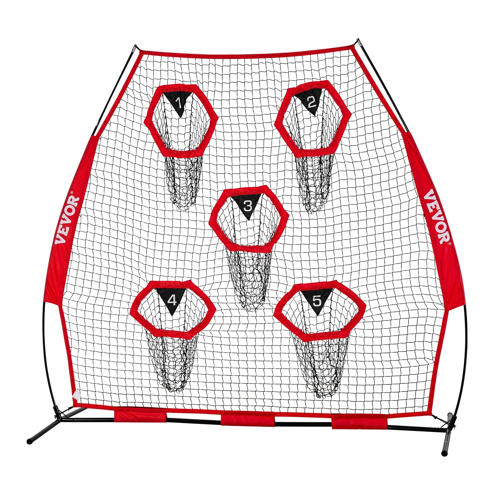 Amerikietiško futbolo metimo treniruoklis VEVOR SSPDYGLQ002, 2133,6 x 2133,6 mm