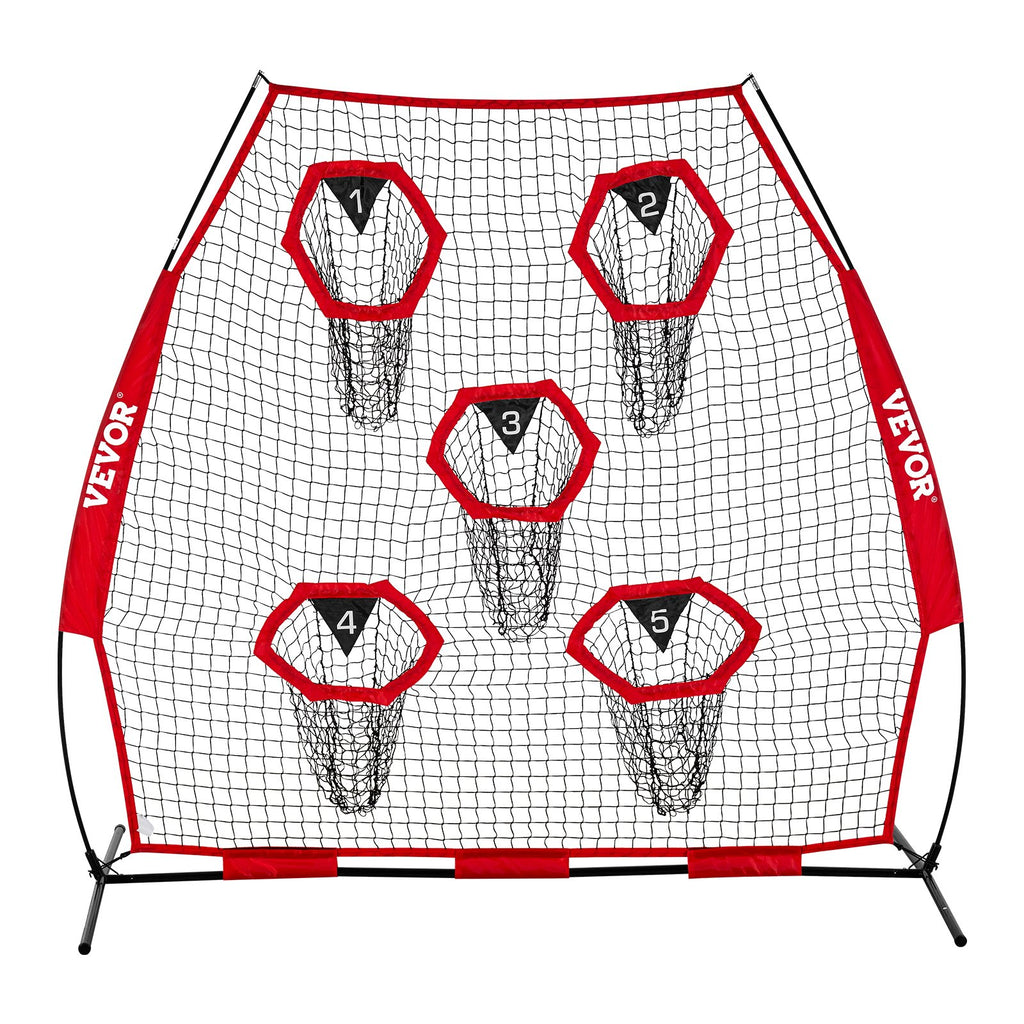 Amerikietiško futbolo metimo treniruoklis VEVOR SSPDYGLQ002, 2133,6 x 2133,6 mm