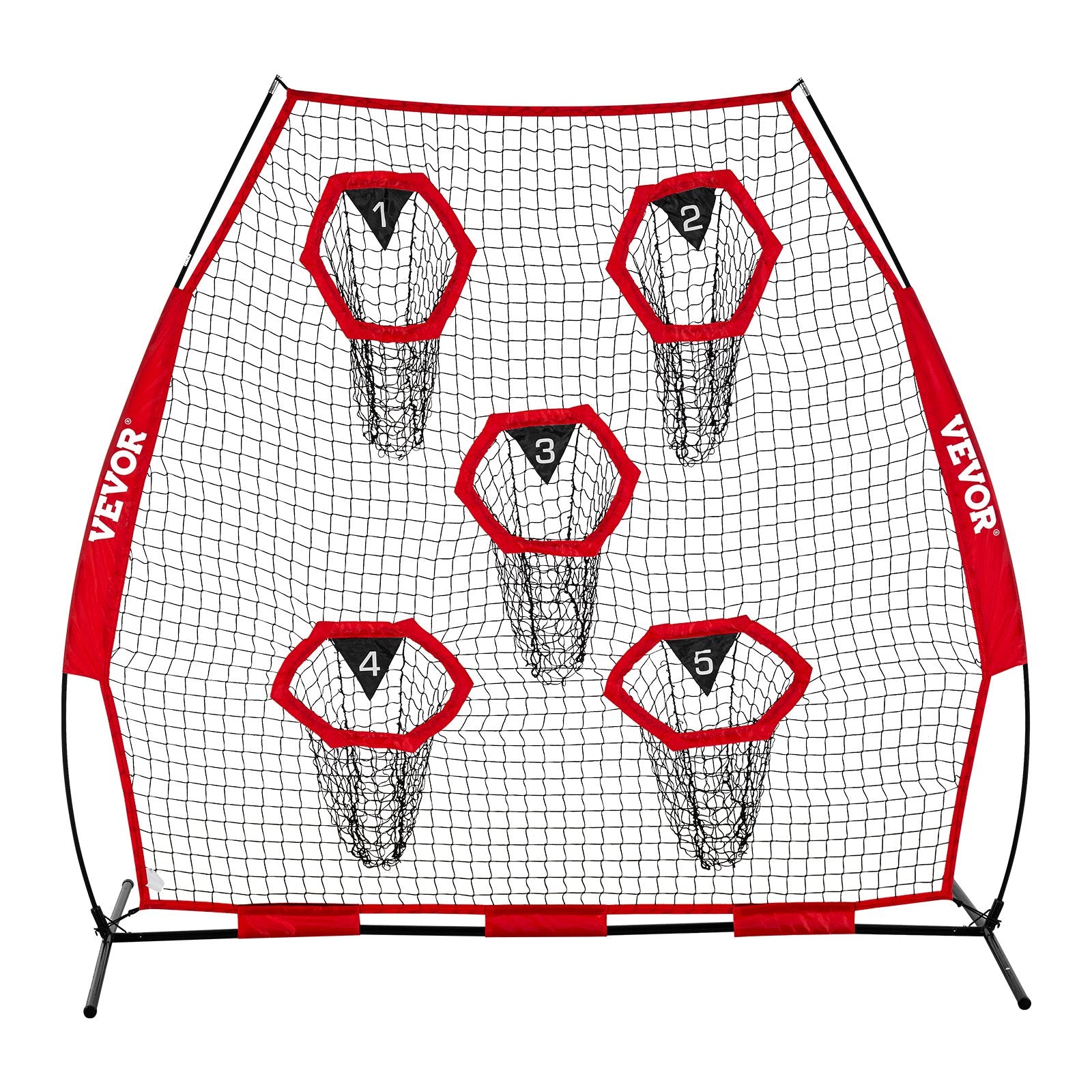 Amerikietiško futbolo metimo treniruoklis VEVOR SSPDYGLQ002, 2133,6 x 2133,6 mm
