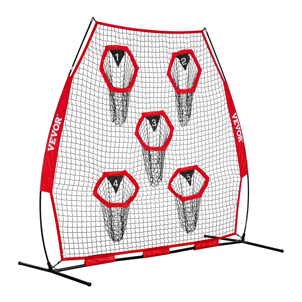 Amerikietiško futbolo metimo treniruoklis VEVOR SSPDYGLQ002, 2133,6 x 2133,6 mm
