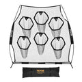 Amerikietiško futbolo treniruočių tinklas VEVOR DKS-8801B, 2,4 x 2,4 m