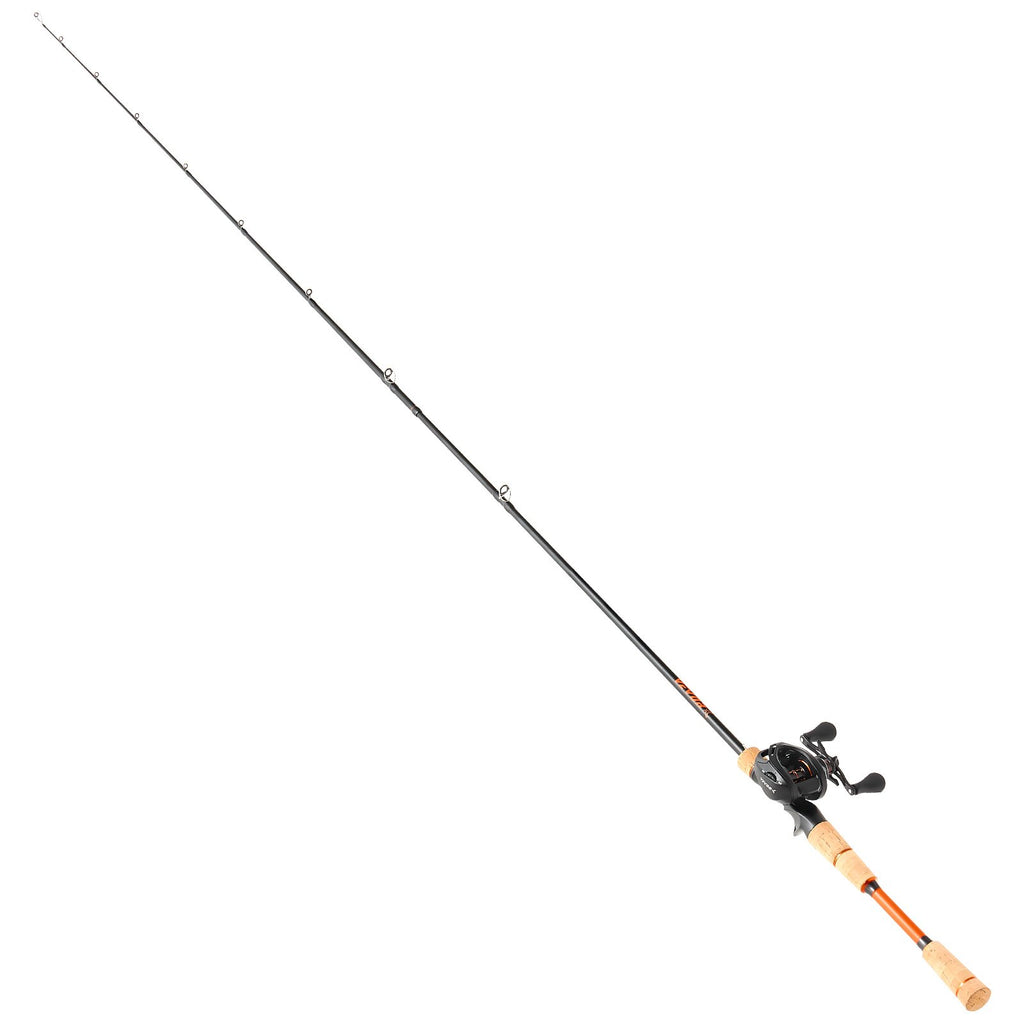 Meškerės ir ritės komplektas VEVOR V1-702B-MHF-R, 2,13 m