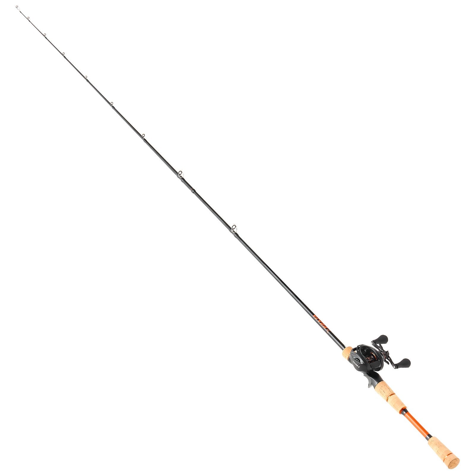 Meškerės ir ritės komplektas VEVOR V1-702B-MHF-R, 2,13 m