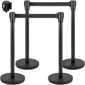 Eilių valdymo atitvarai VEVOR Heavy Duty, 4 vnt. komplektas su 2 m juostomis