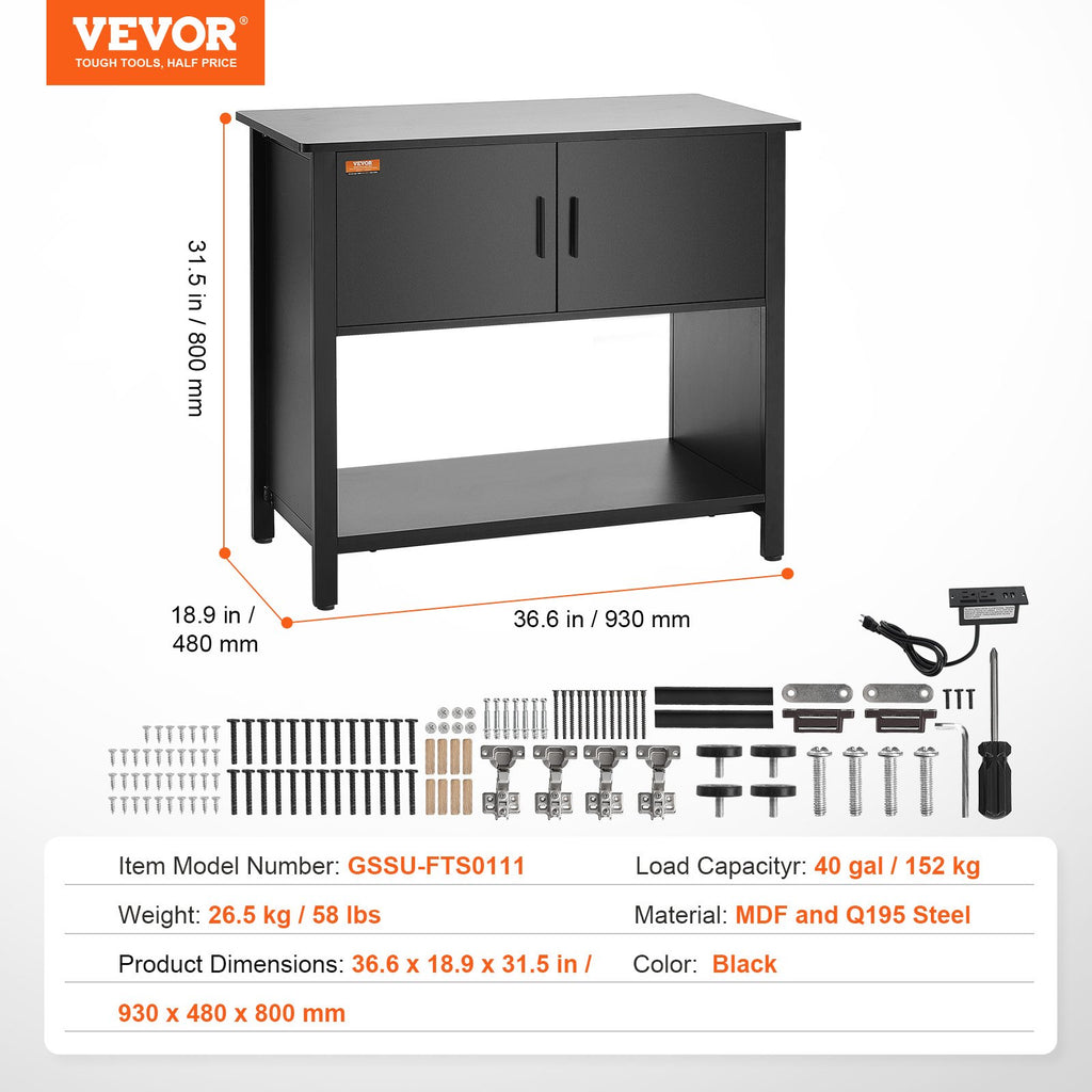 Akvariumo stovas VEVOR GSSU-FTS0112, 152 kg apkrova