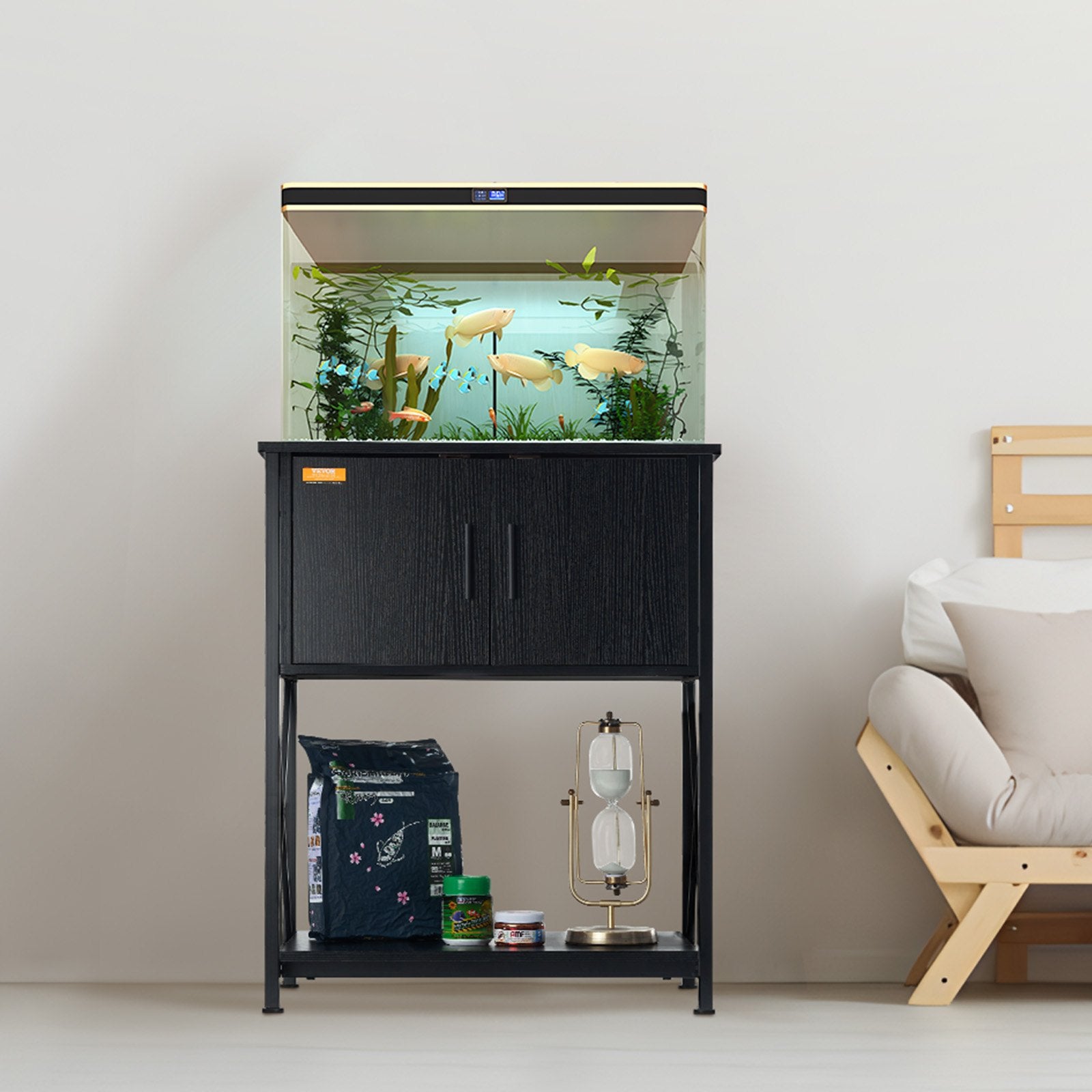 Akvariumo stovas VEVOR GSSU-FTS016, 76 kg apkrova