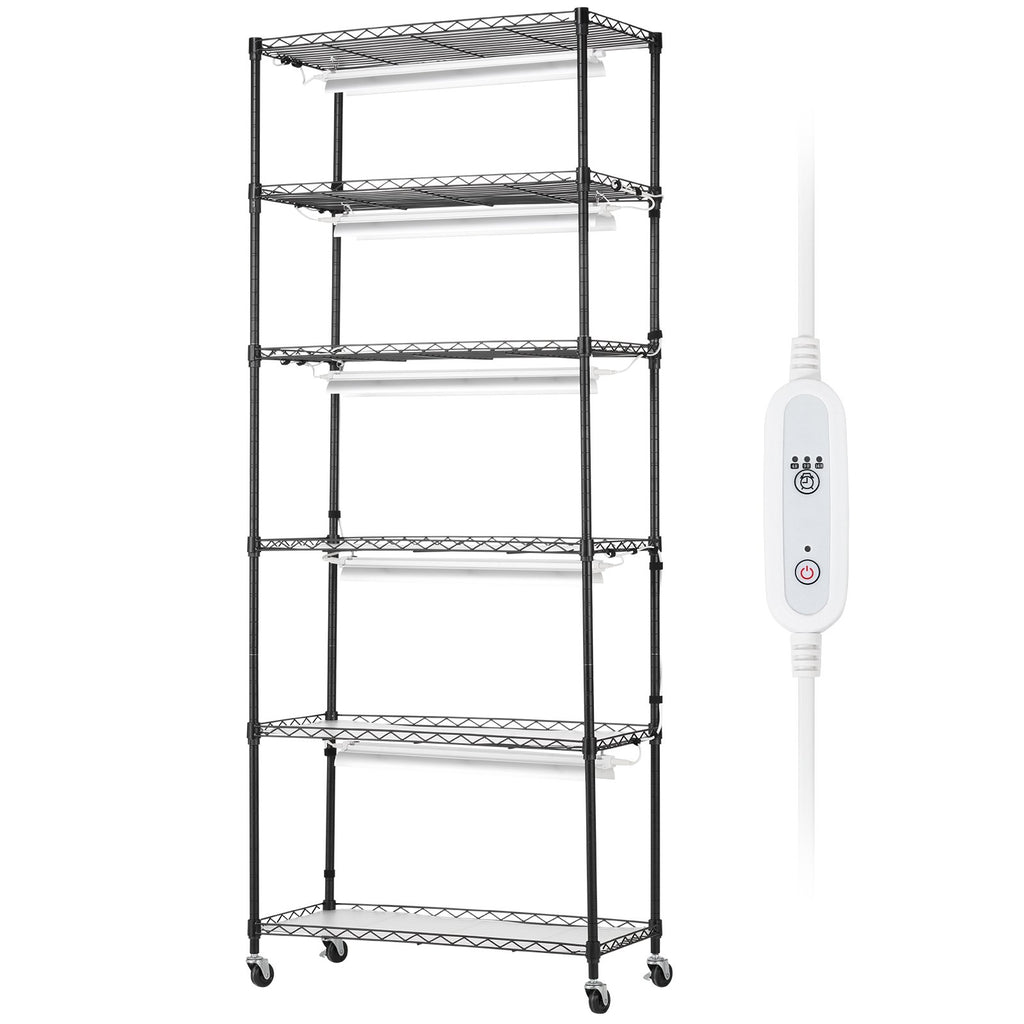 Lentyna augalams su apšvietimu VEVOR 6C18075-2020T06P5-EU, 150W