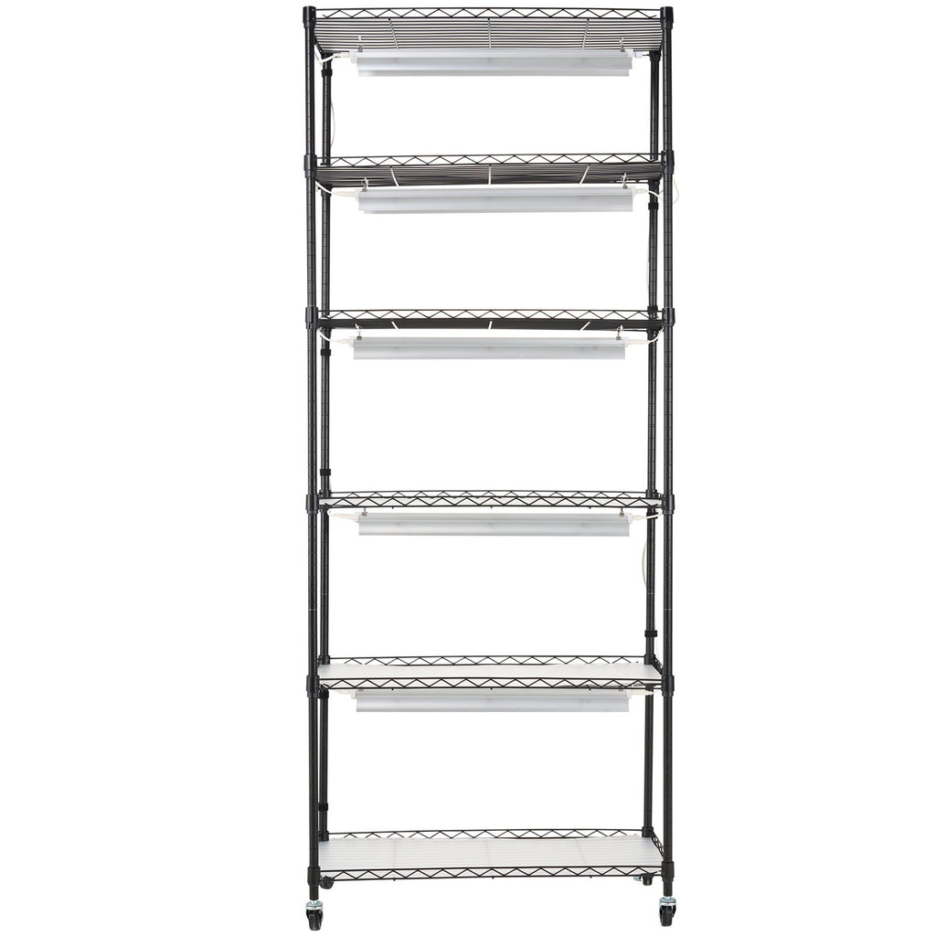 Lentyna augalams su apšvietimu VEVOR 6C18075-T8DP06P8-EU, 192W