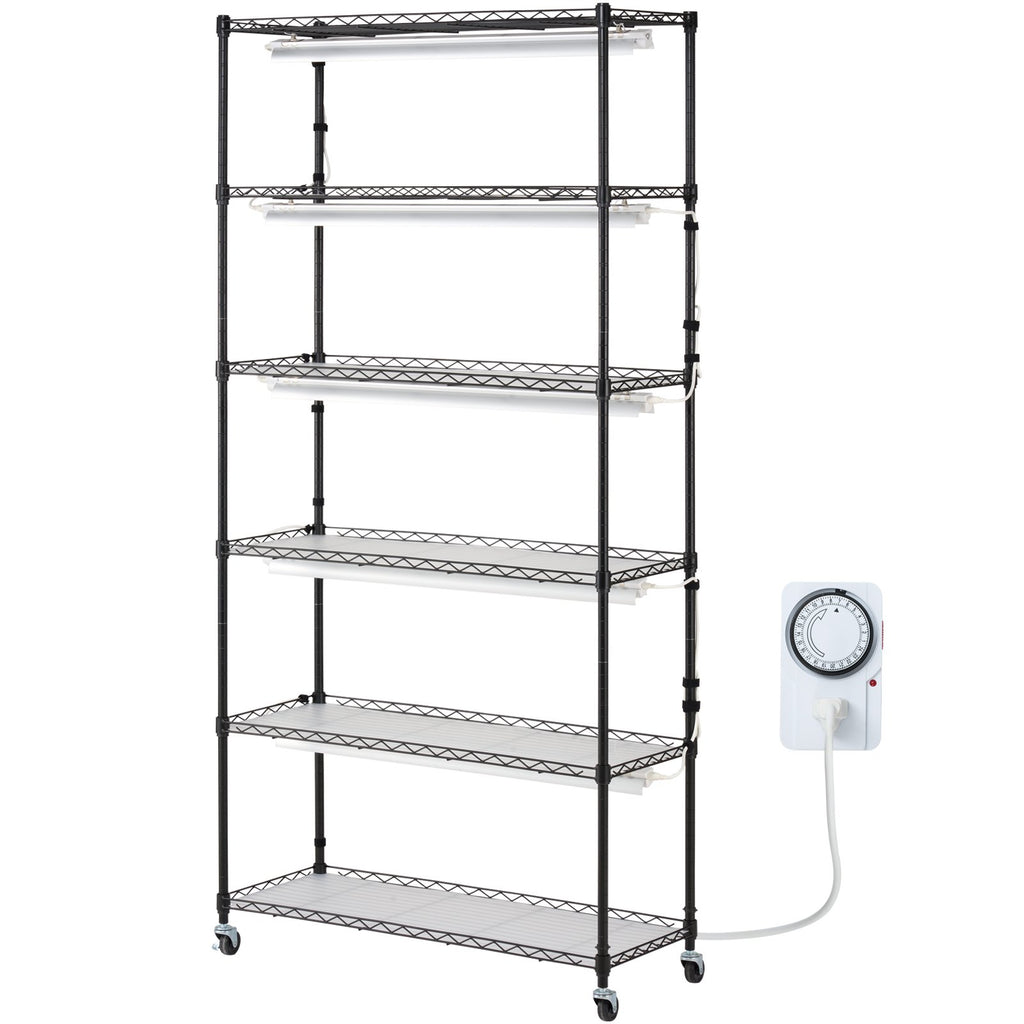Augalų lentyna su apšvietimu VEVOR 6C18090-T8DP09P5-EU, 150 W