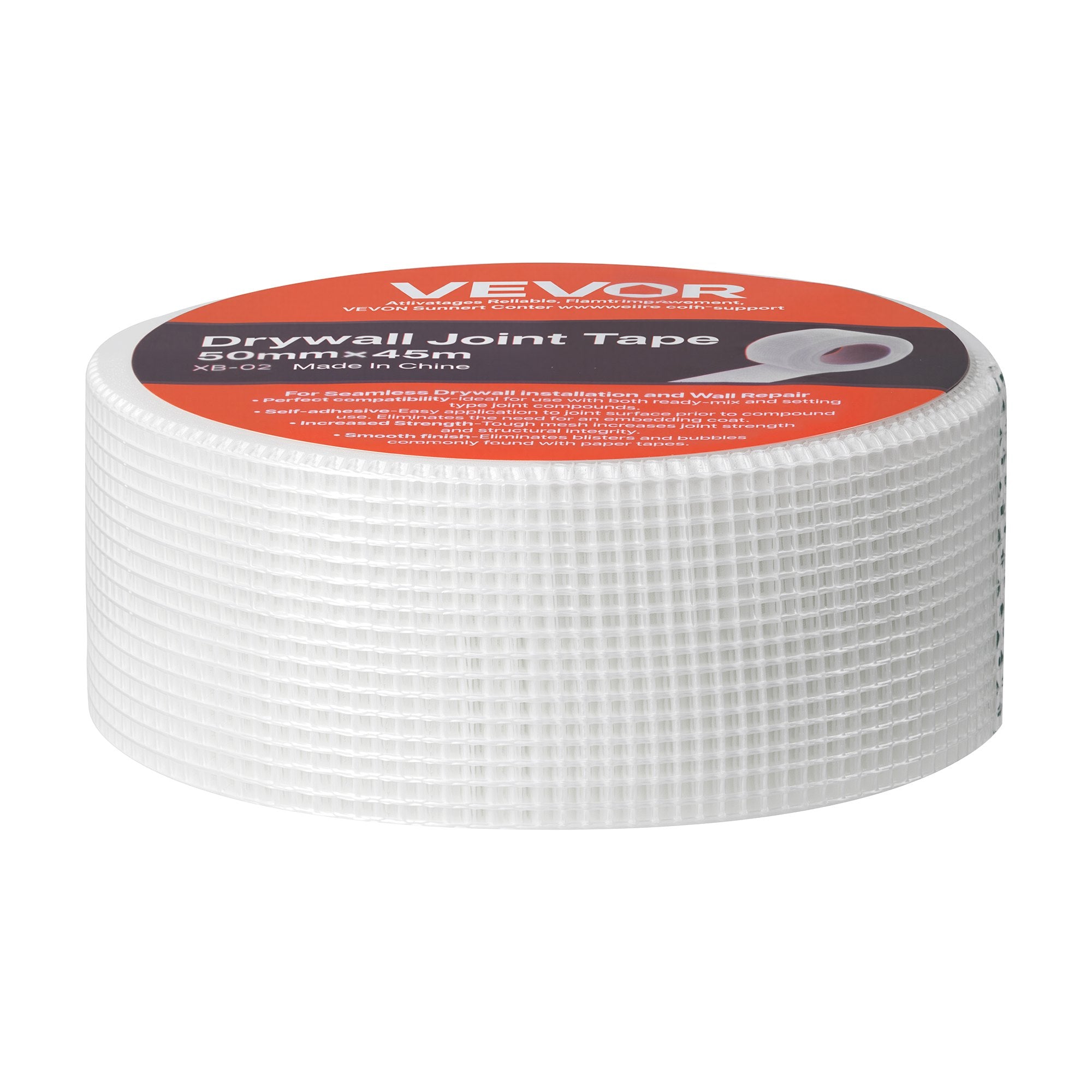 Gipso kartono tinklelis VEVOR XB-01, 50 mm x 45 m, 36 vnt.