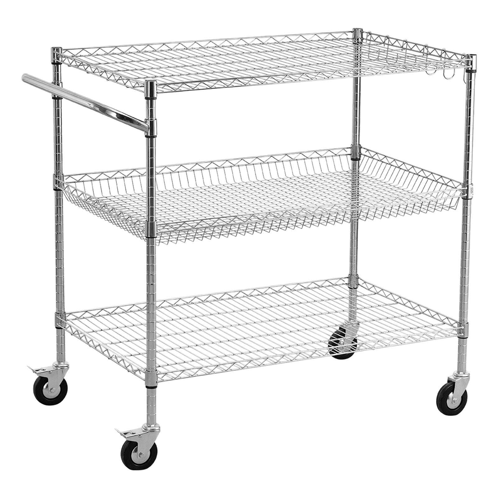 Virtuvinis vežimėlis VEVOR LX-C9393, 454 kg apkrova