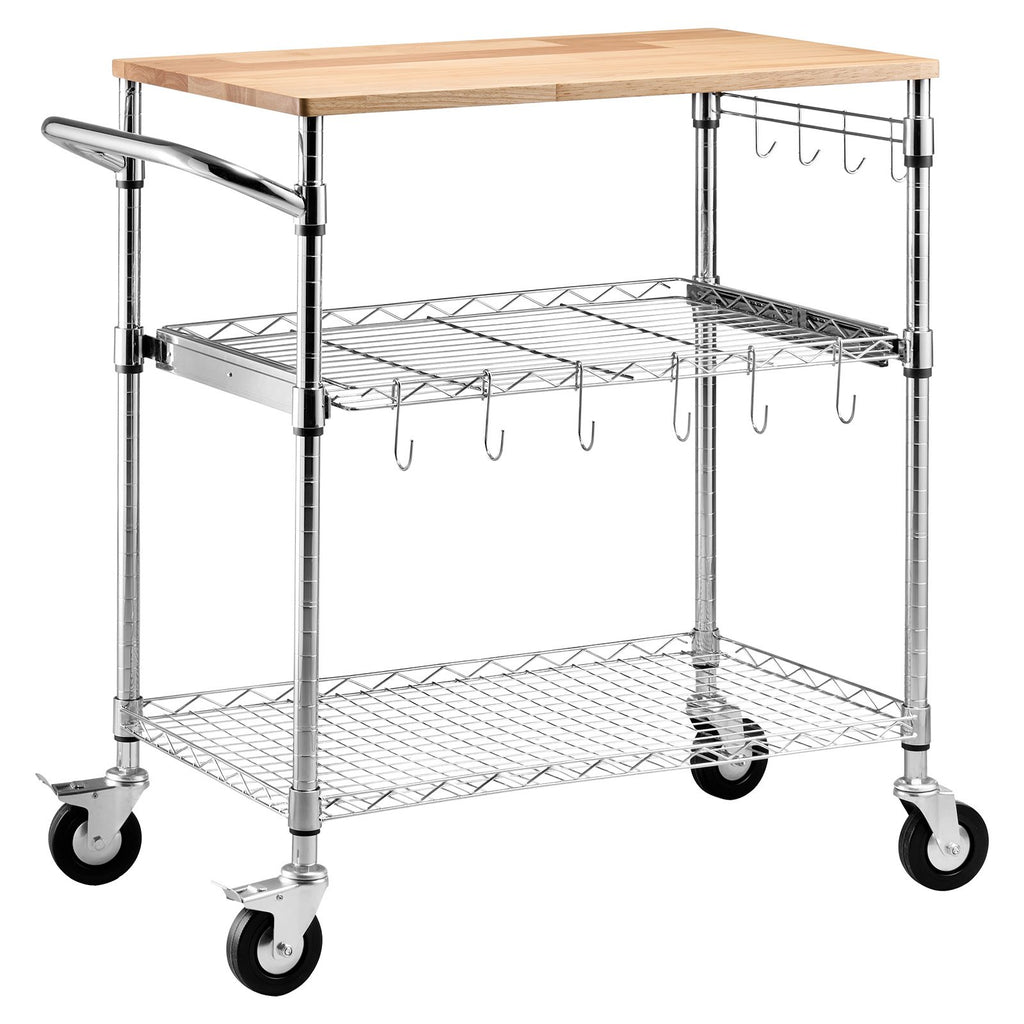 Virtuvinis vežimėlis VEVOR LX-C9394, 300 kg apkrova