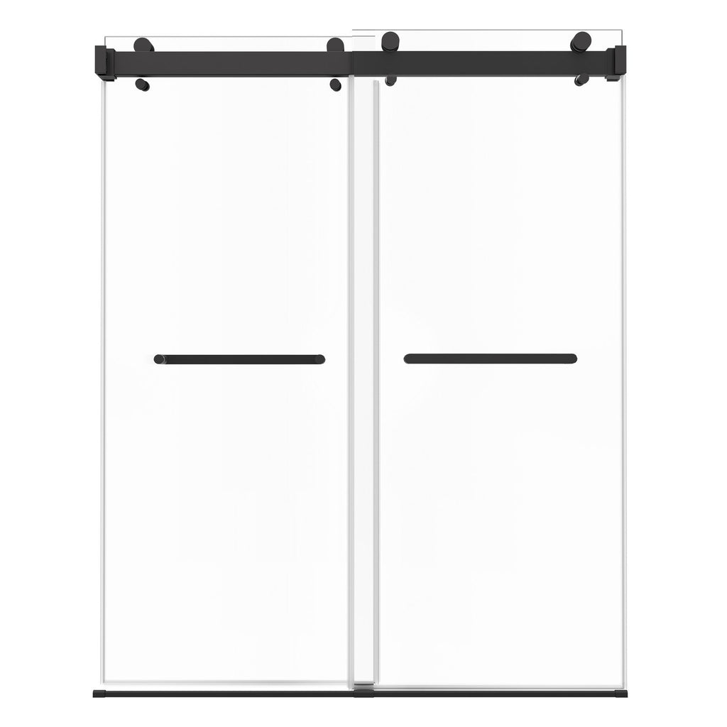 Berėmės stumdomos dušo durys VEVOR CNH-PP-S722-A, 1219 x 1930 mm