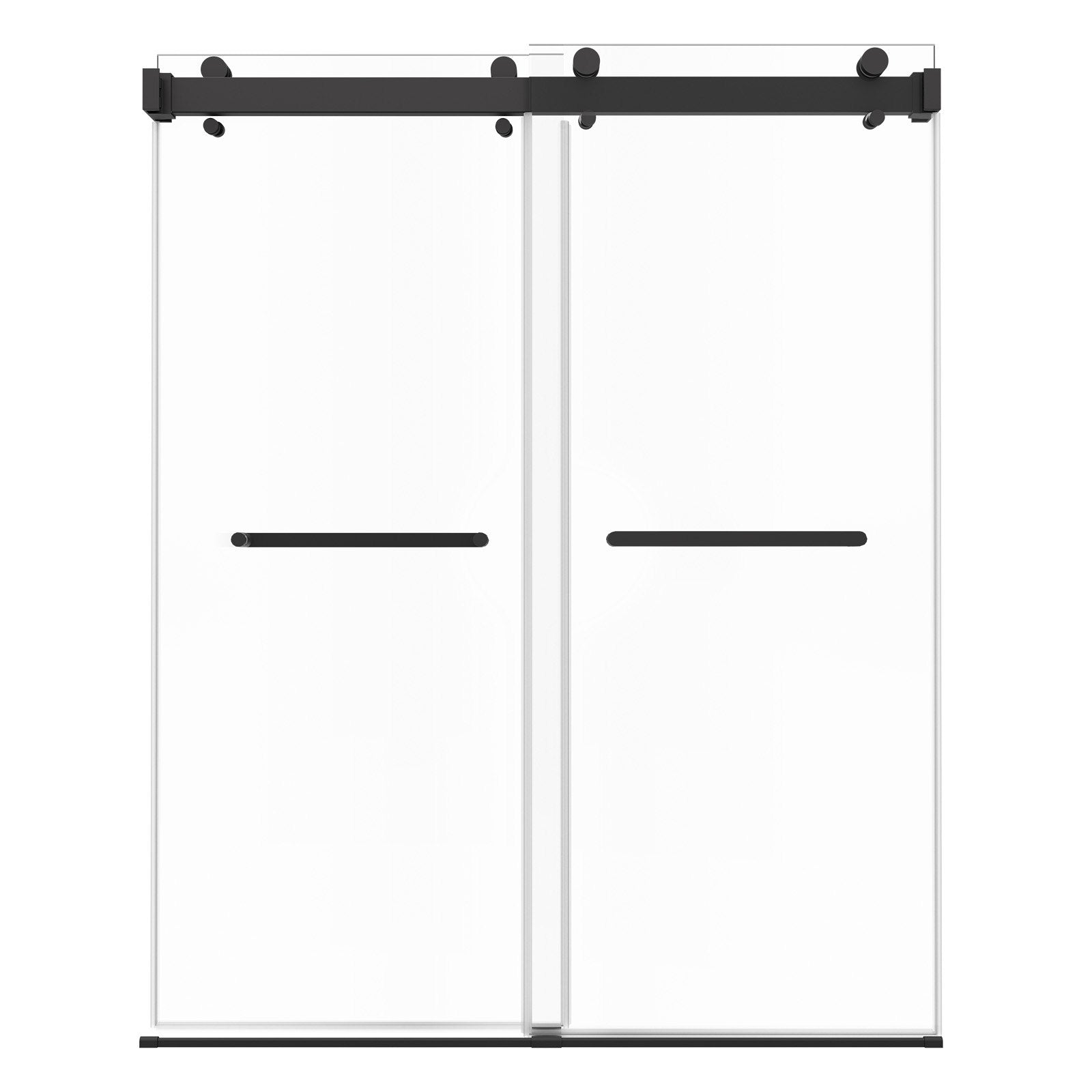 Berėmės stumdomos dušo durys VEVOR CNH-PP-S722-A, 1219 x 1930 mm