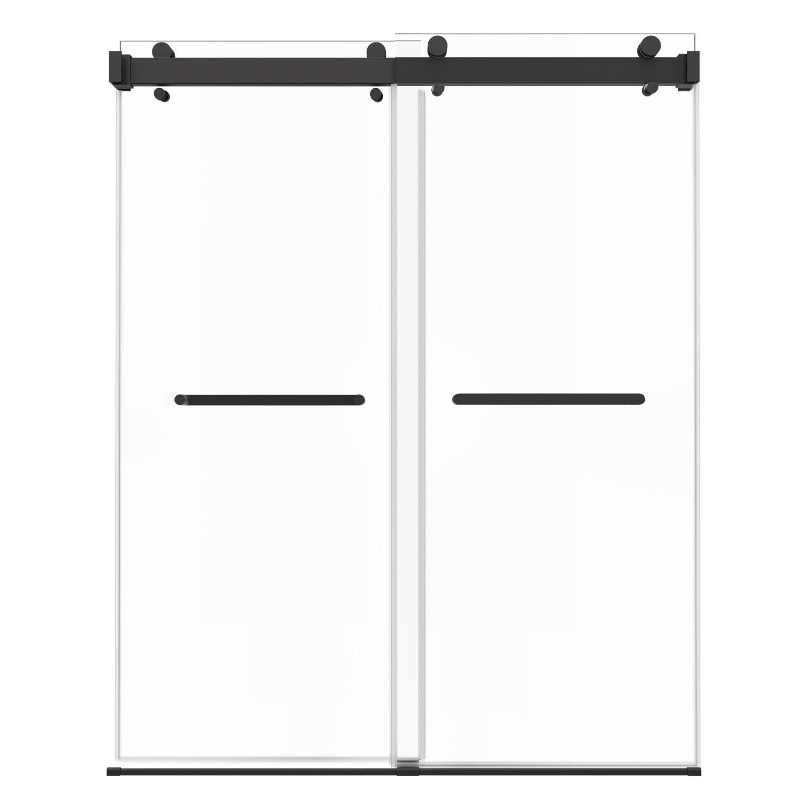 Berėmės stumdomos dušo durys VEVOR CNH-PP-S722-A, 1219 x 1930 mm