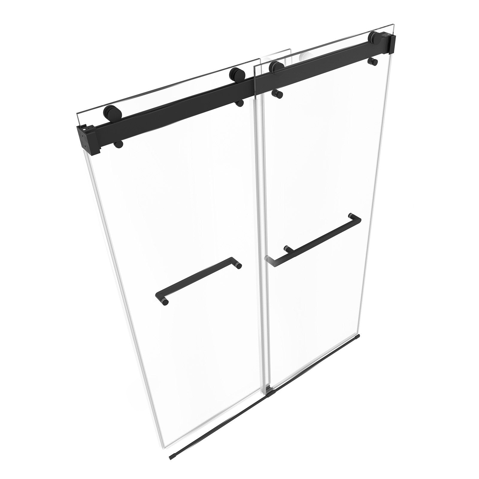 Berėmės stumdomos dušo durys VEVOR CNH-PP-S722-A, 1219 x 1930 mm