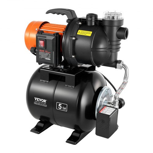 Vandens siurblys su hidroforu VEVOR FSGP1300C, 1100 W