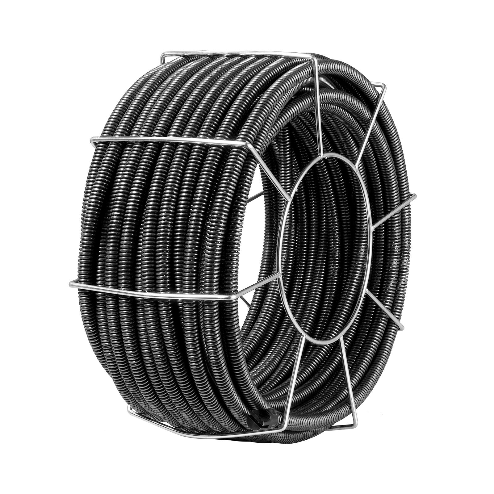 Kanalizacijos valymo trosas VEVOR RC-9001C, 30,5 m x 19 mm
