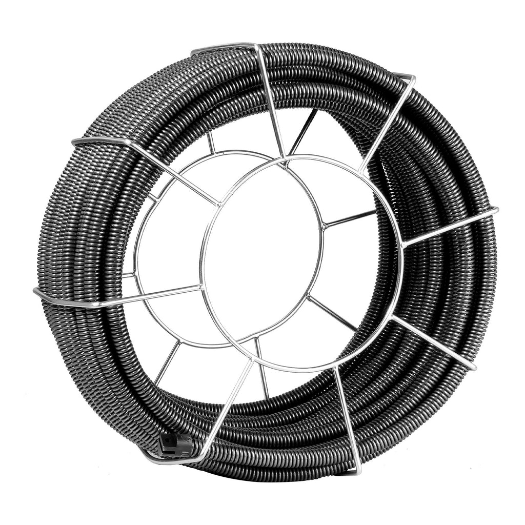 Kanalizacijos valymo trosas VEVOR RC-9001C, 30,5 m x 19 mm