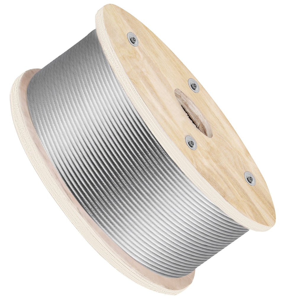 Plieninis trosas VEVOR 316 Stainless Steel, 152 m