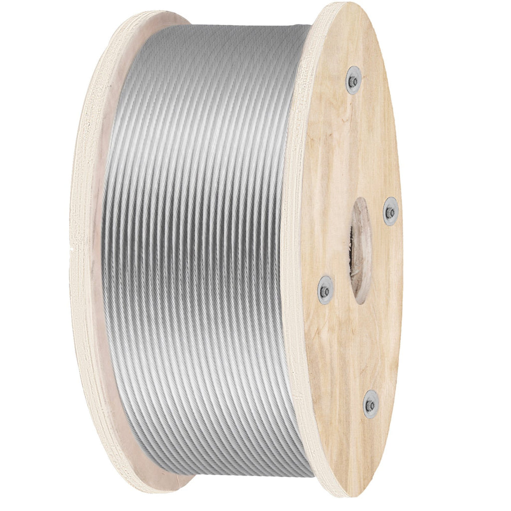 Plieninis trosas VEVOR 316 Stainless Steel, 152 m