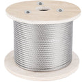 Plieninis trosas VEVOR 316, 4 mm skersmens, 152 m ilgio