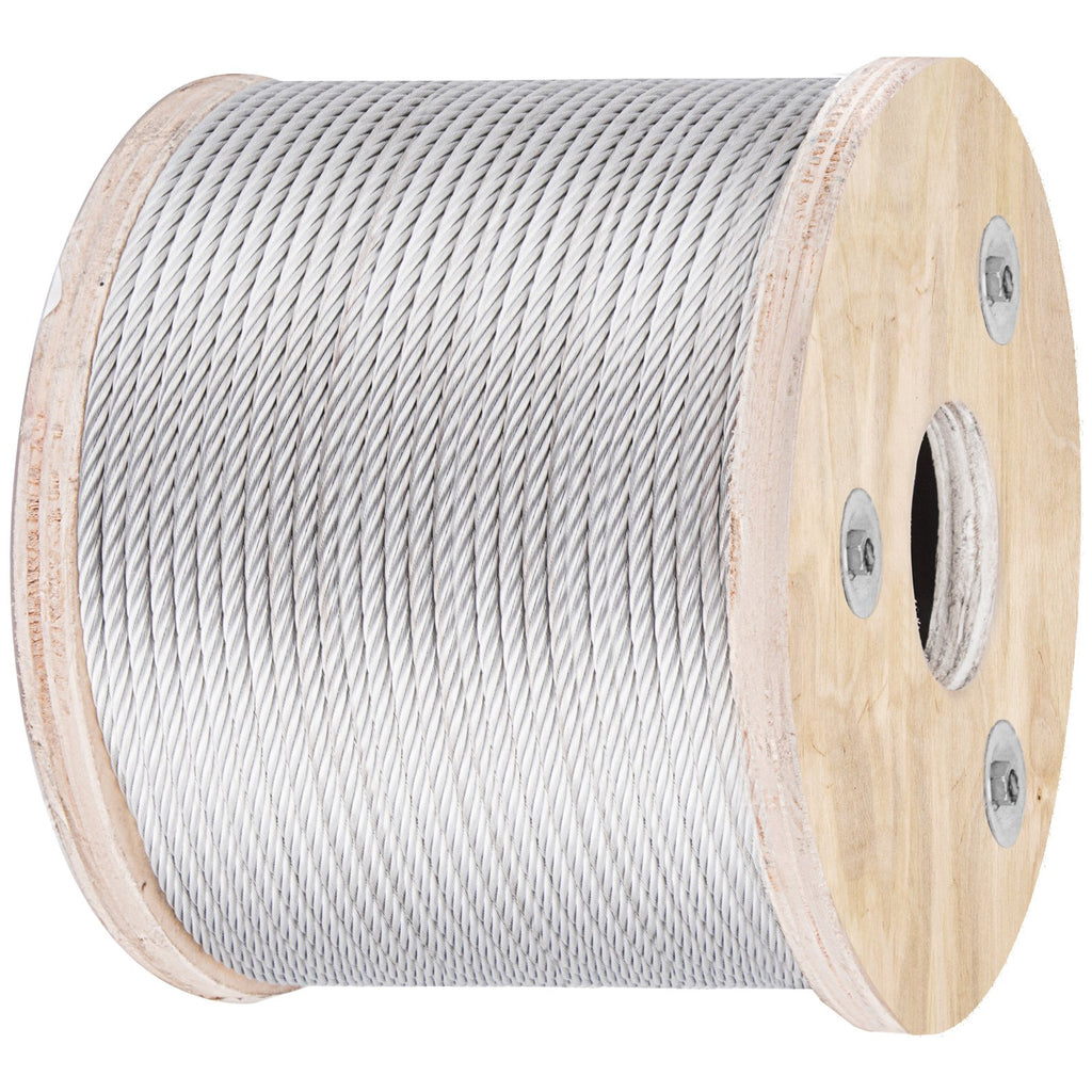 Plieninis trosas VEVOR 304 Stainless Steel, 76 m ilgio