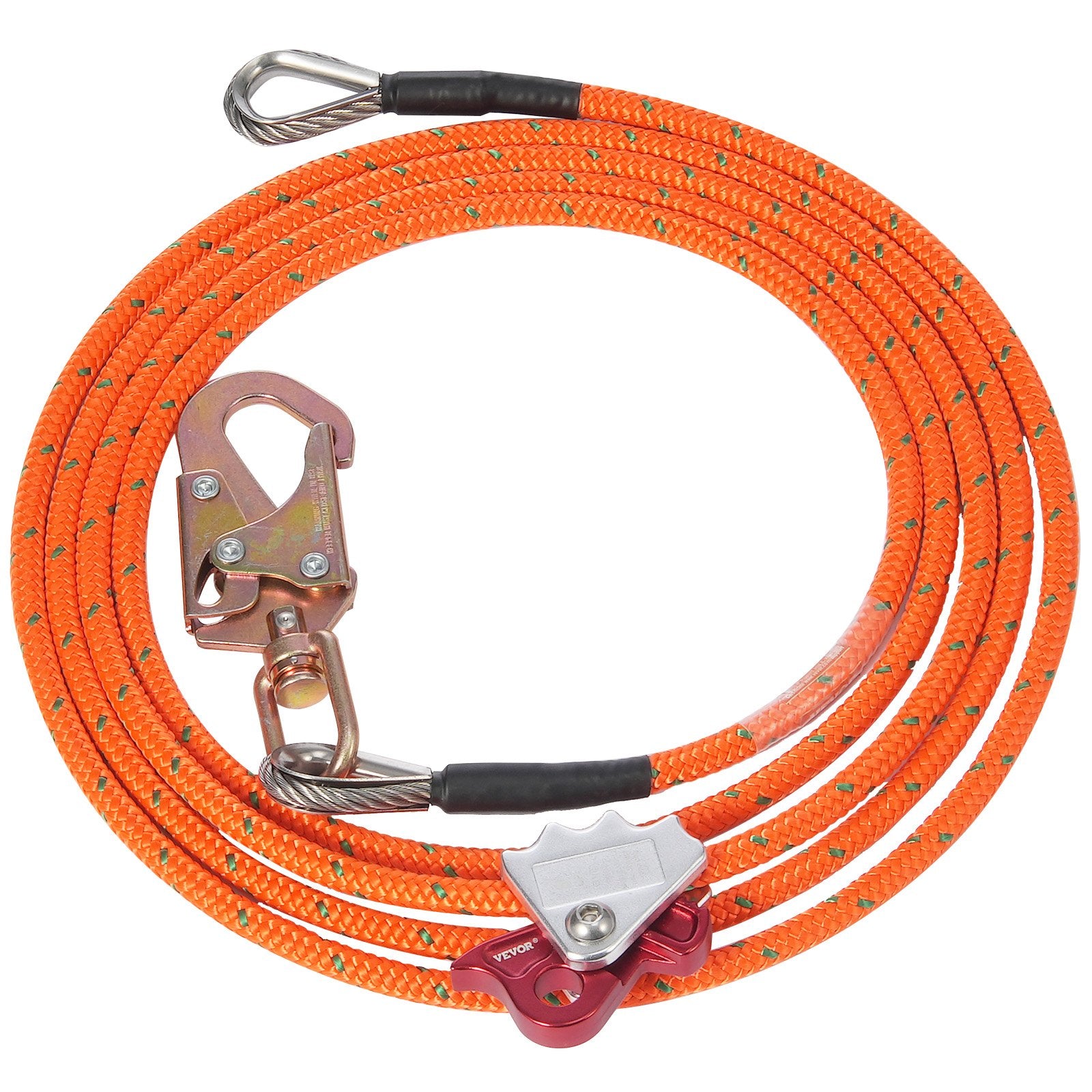 Arboristinis saugos lynas VEVOR ROPE-G-127-16, 4,8 m