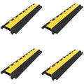 Guminė kabelių apsauga VEVOR GXB4TZ1000X250X50, 2 kanalų, 4 vnt.