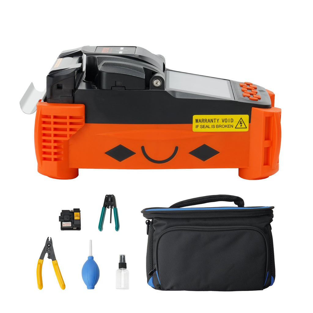 Optinių skaidulų suvirinimo aparatas VEVOR ALK-T1, 4 varikliai