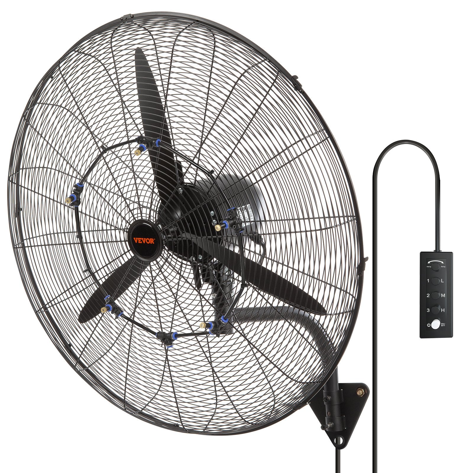 Pramoninis drėkinantis ventiliatorius VEVOR VV-BGSFS30, 75 cm