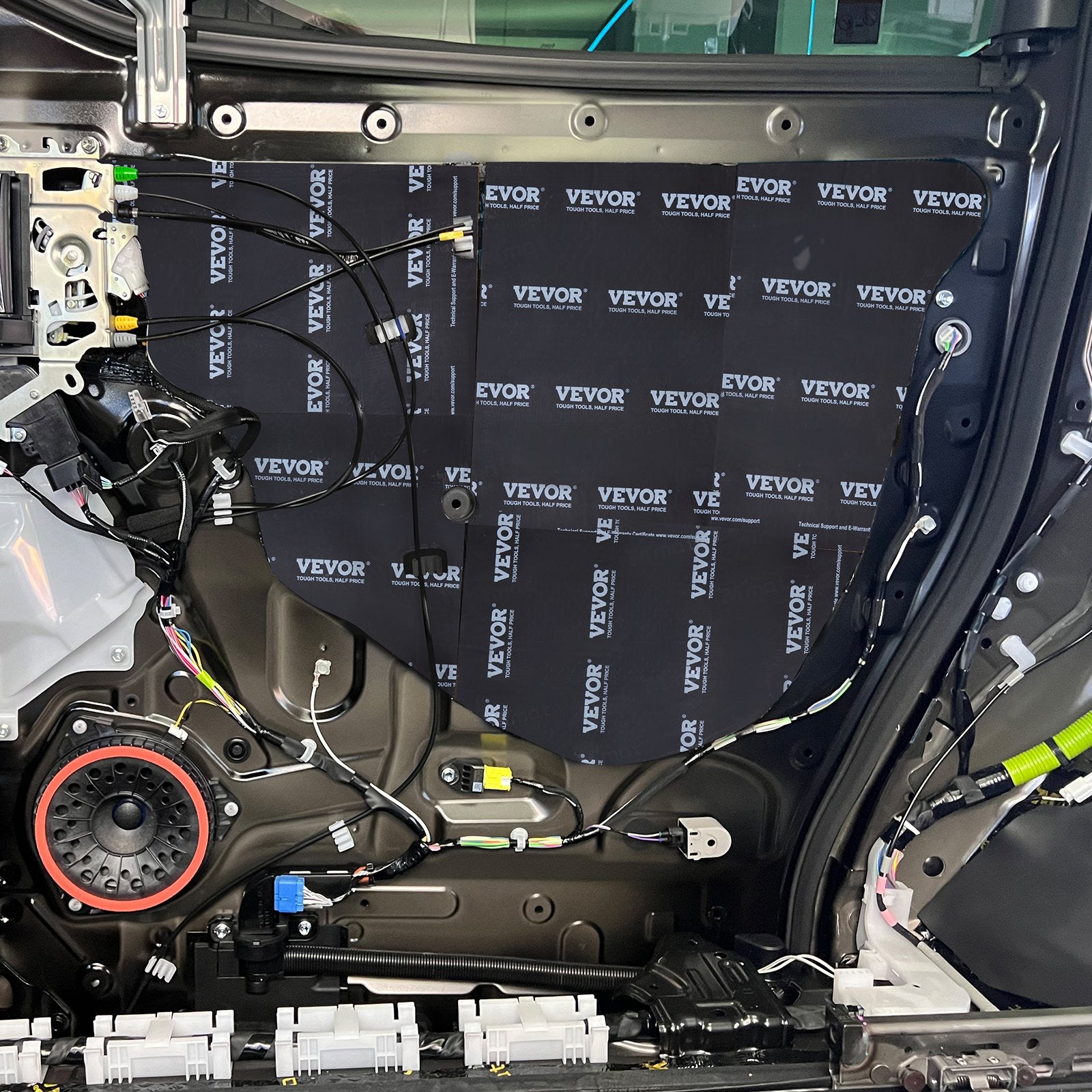 Automobilio garso izoliacija VEVOR 6003-160mm-black, 2,3 m².