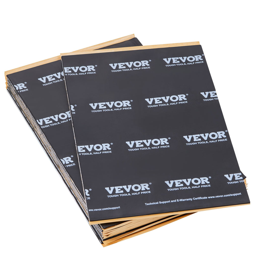 Automobilio garso izoliacija VEVOR 6003-160mm-black, 2,3 m².