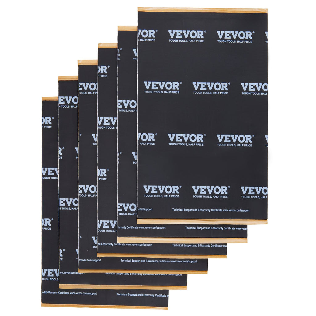 Automobilio garso izoliacija VEVOR 6003-160mm-black, 2,3 m².