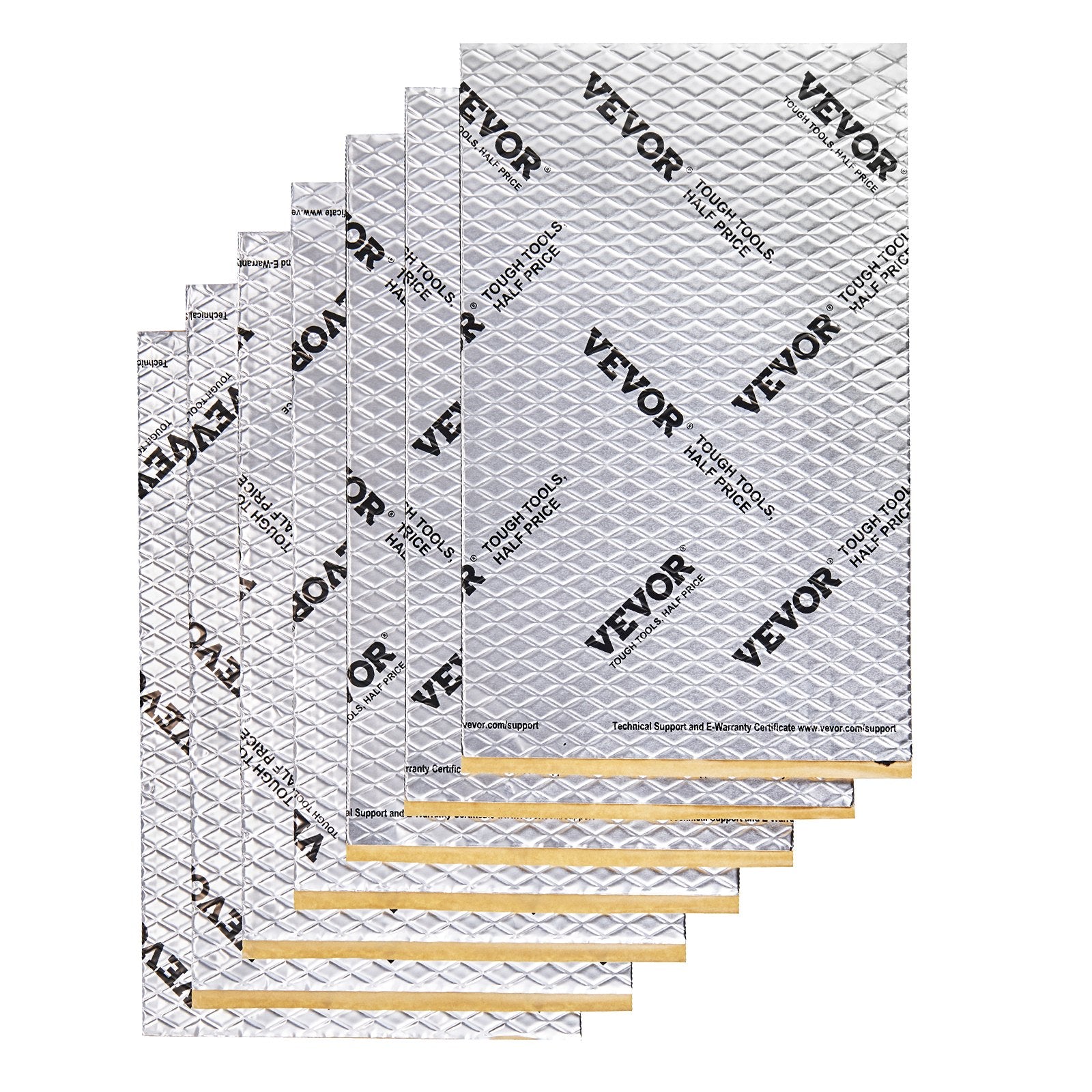 Automobilio garso izoliacija VEVOR 6003-128mm-black, 4,8 m²